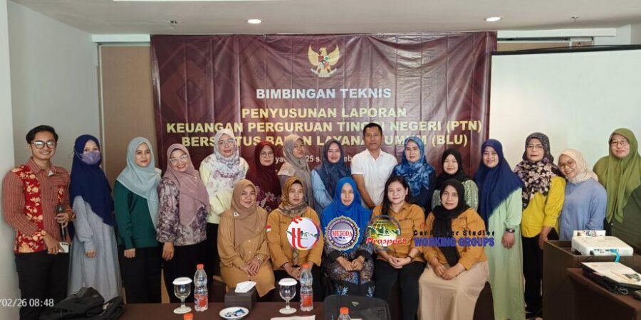 Bimtek Penyusunan Laporan Keuangan Perguruan Tinggi Negeri Berstatus BLU, Yogyakarta 25 s.d 28 Februari 2024