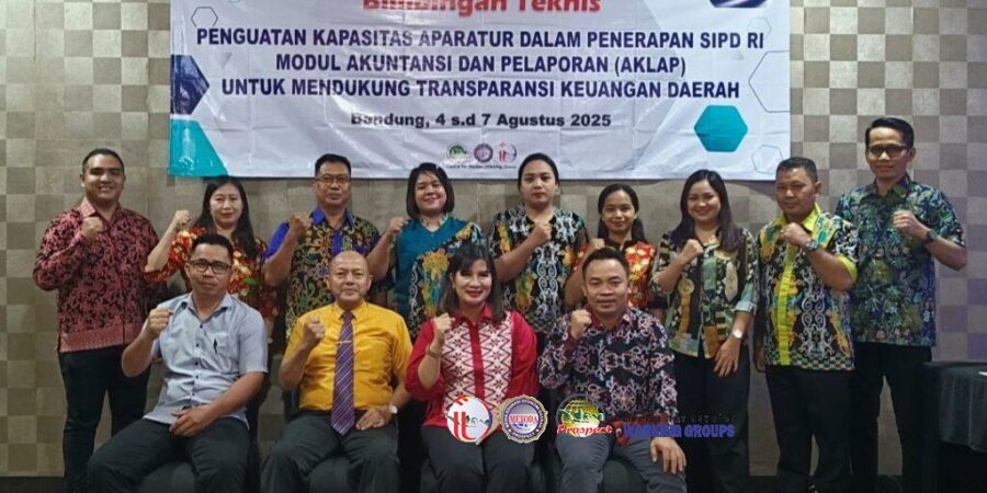 Bimtek Penerapan SIPD-RI Modul AKLAP untuk Mendukung Transparansi Keuangan Daerah, Bandung 4 s.d 7 Agustus  2025